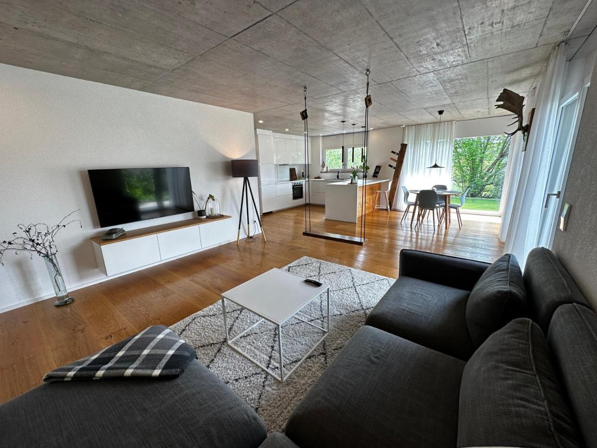 Moderne Ferienwohnung Rhenum Mit Wallbox Валдсхут-Тинген Екстериор снимка