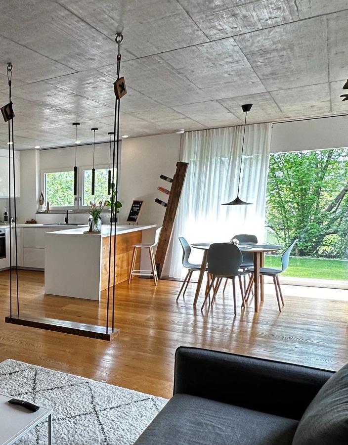 Moderne Ferienwohnung Rhenum Mit Wallbox Валдсхут-Тинген Екстериор снимка