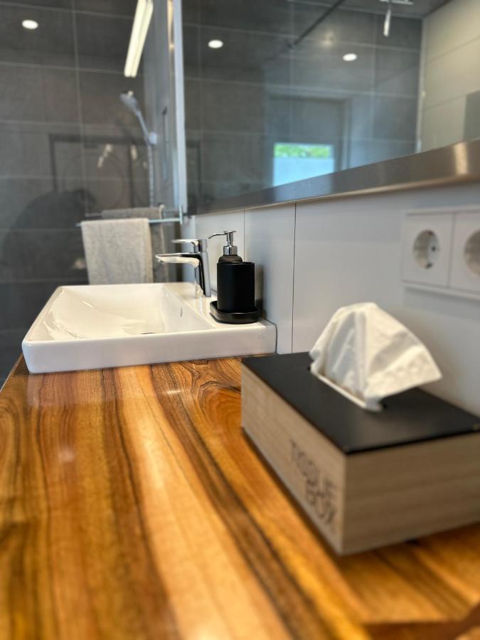 Moderne Ferienwohnung Rhenum Mit Wallbox Валдсхут-Тинген Екстериор снимка